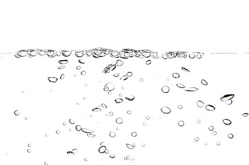 Image showing fresh water with bubbles