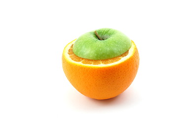 Image showing Apple on white background