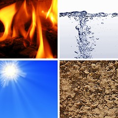 Image showing basic elements of nature