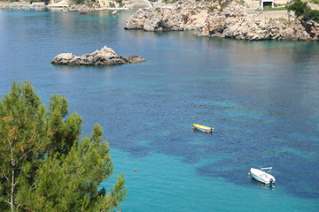 Image showing Greece. Corfu, Paleokastrica coast 