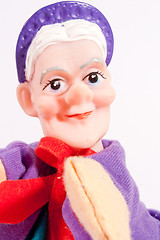 Image showing hand puppet as a grand mother