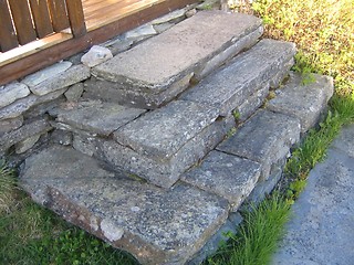 Image showing Stone stairs