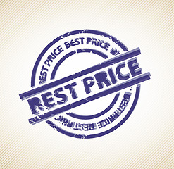 Image showing Stamp for best price