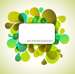 Image showing Abstract green background