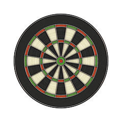 Image showing dartboard