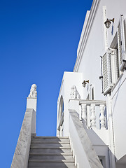 Image showing Santorini house