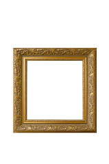 Image showing Picture gold frame