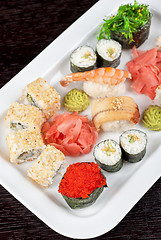 Image showing sushi set