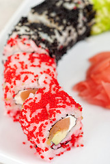 Image showing sushi rolls