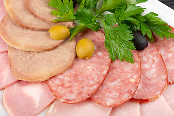 Image showing Meat assortment