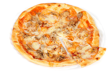 Image showing the pizza