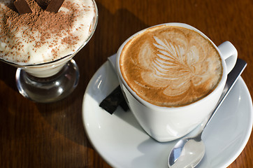 Image showing Cappuccino time