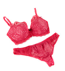 Image showing Pink lingerie