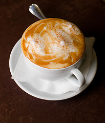 Image showing Cappuccino time