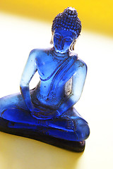 Image showing Blue buddha