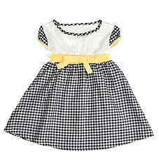 Image showing Children's checkered dress