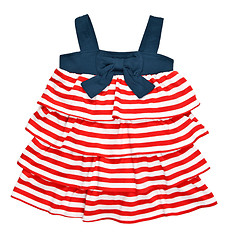 Image showing baby striped dress