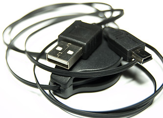 Image showing Black USB