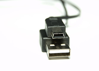 Image showing Black USB