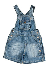 Image showing children's denim shorts