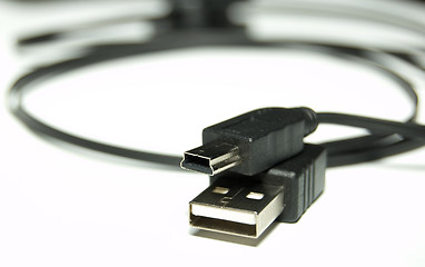 Image showing Black USB