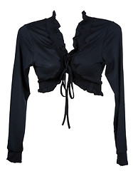 Image showing Fashionable black women's blouse
