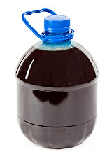 Image showing large bottle of fresh kvas