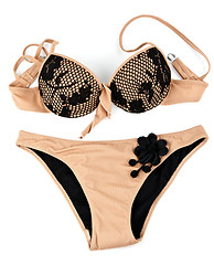 Image showing beige swimsuit