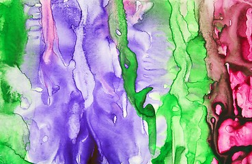 Image showing Abstract watercolor background 