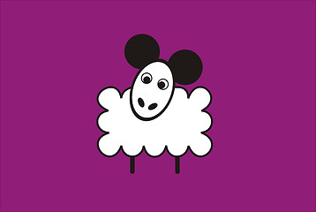 Image showing Cartoon Sheep