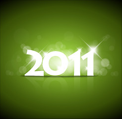 Image showing New Years card 2011