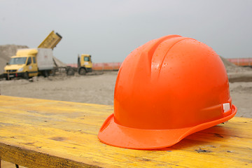 Image showing Construction helmet