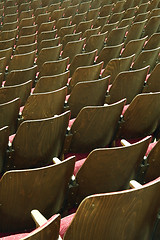 Image showing theatre seats