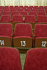 Image showing theater seats