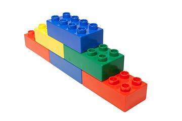 Image showing coloured bricks