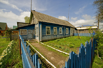 Image showing Russian village garden