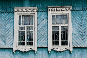 Image showing Russian wooden house