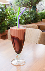 Image showing Chocolate Milkshake