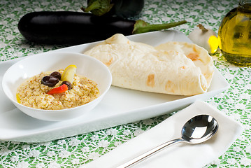 Image showing Badingian mutabbal Baba Ghanoush