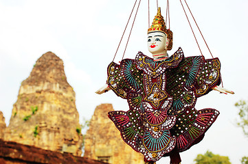 Image showing Puppet at Angkor,Cambodia