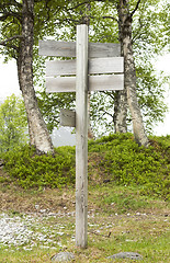 Image showing Sign post