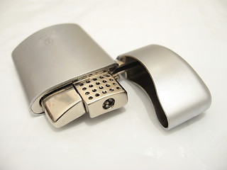 Image showing Silver lighter