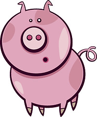 Image showing cartoon pig