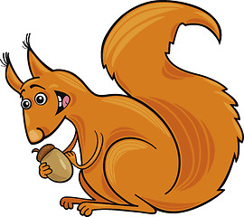 Image showing cartoon Squirrel