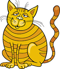 Image showing Happy Yellow Cat