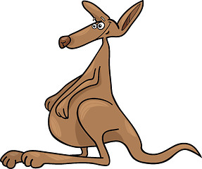 Image showing cartoon Kangaroo