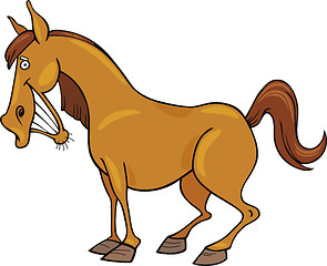 Image showing Cartoon Horse