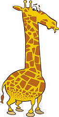 Image showing cartoon Giraffe