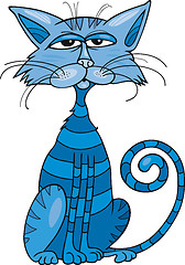 Image showing Blue cat