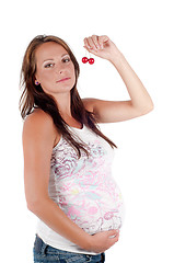 Image showing Beautiful pregnant woman